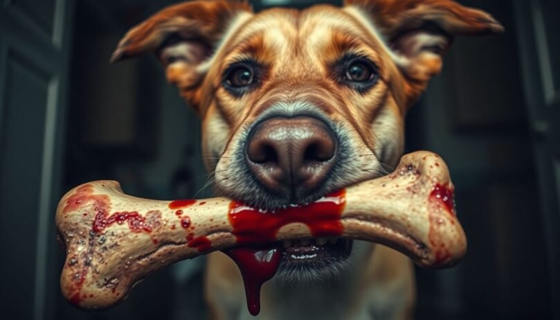 Can You Feed A Dog A Bone With Blood Inside