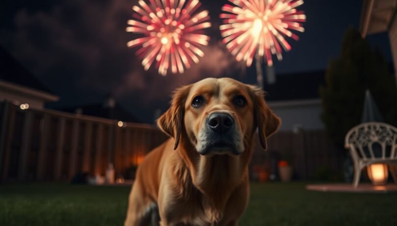 How to Keep Your Dog Safe During Fireworks