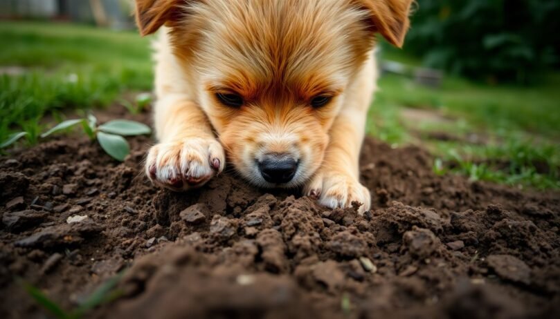 Stop My Puppy or Dog Digging