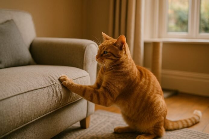 Why Cats Scratch Furniture